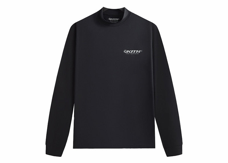 Kith TaylorMade Scratch Mock Neck Black