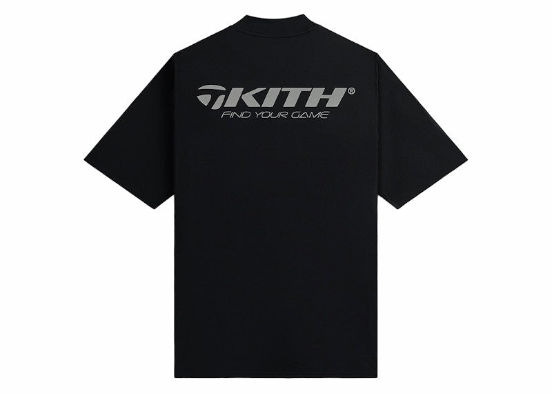 Kith TaylorMade Up & Down Mock Neck (SS24) Black