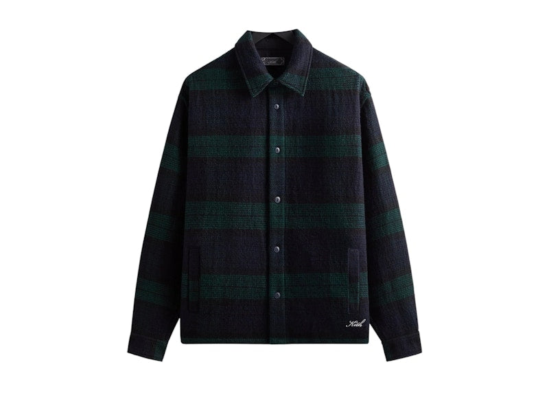 Kith Textured Plaid Isaiah Buttondown Nocturnal