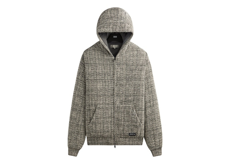 Kith Textured Tweed Sierra Hoodie Fin