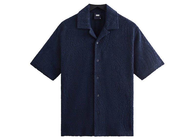 Kith Thompson Camp Collar Shirt Nocturnal