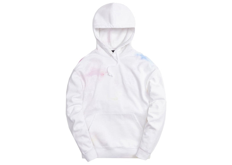 Kith Tie Dye Williams III Hoodie White/Red
