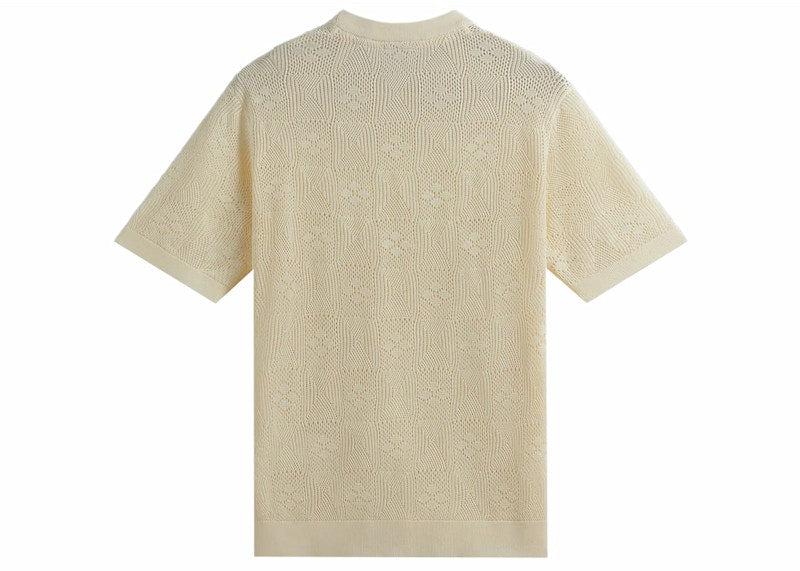 Kith Tilden Crochet Shirt Sandrift