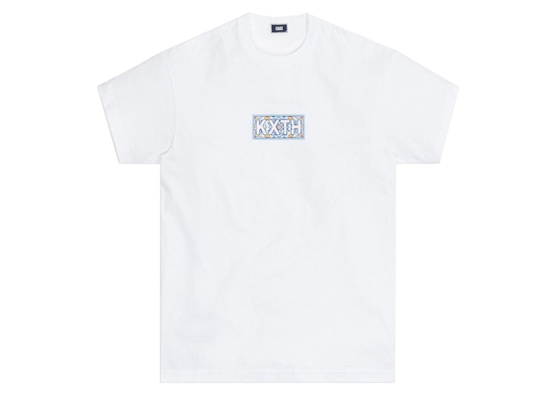 Kith Tile Classic Logo Tee Blue