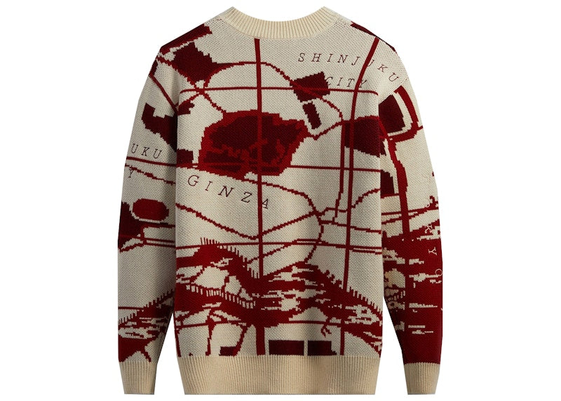Kith Tokyo Atlas Crewneck Sandrift