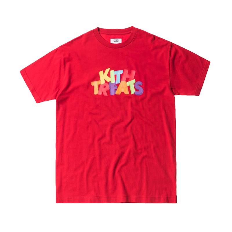 Kith Treats 3D Tee Red