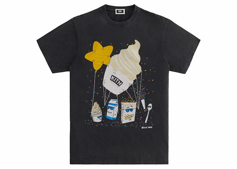 Kith Treats Balloon Vintage Tee Black