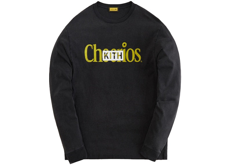 Kith Treats Cheerios Vintage L/S Tee Black