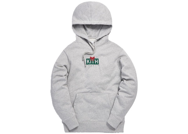 Kith Treats Gift Classic Logo Hoodie Heather Grey