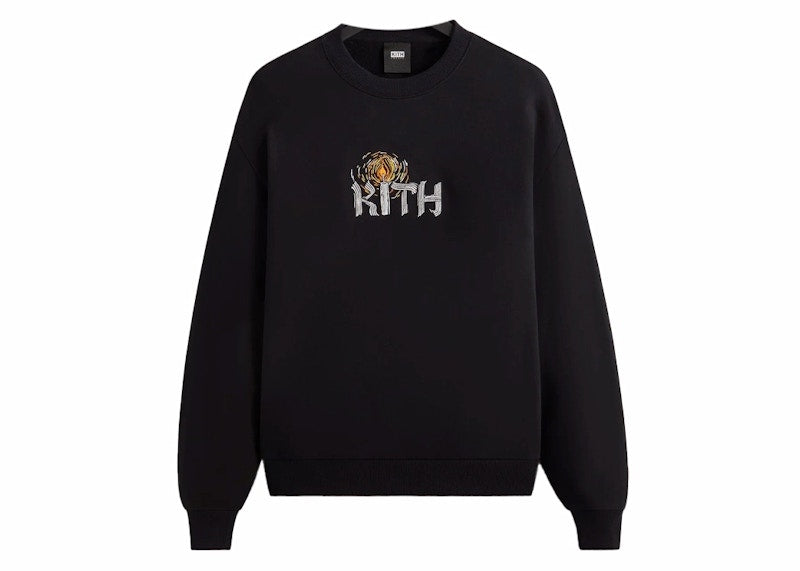 Kith Treats Hanukkah Shamash Nelson Crewneck Black
