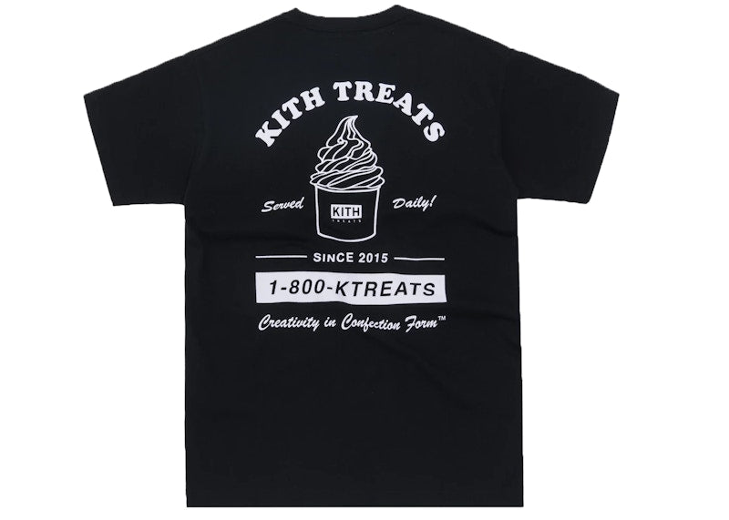 Kith Treats Ice Cream Day Tee Black