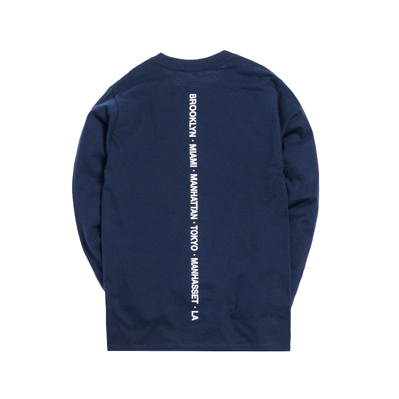 Kith Treats Ice Cream Sandwich L/S Tee Navy