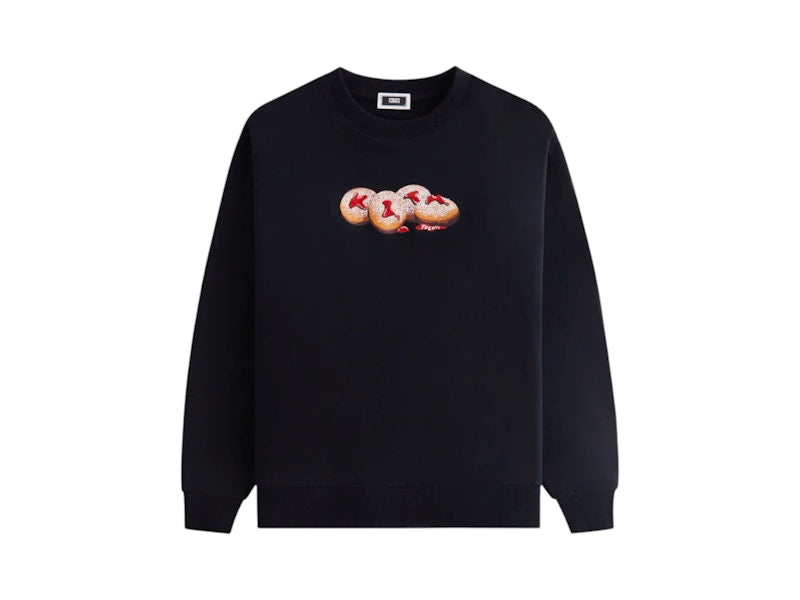 Kith Treats Jelly Doughnut Nelson Crewneck Black