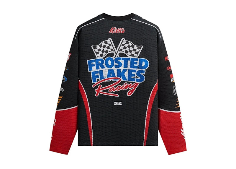 Kith Treats Kellogg’s Frosted Flakes Cereal Tony the Tiger Agu Jersey Black