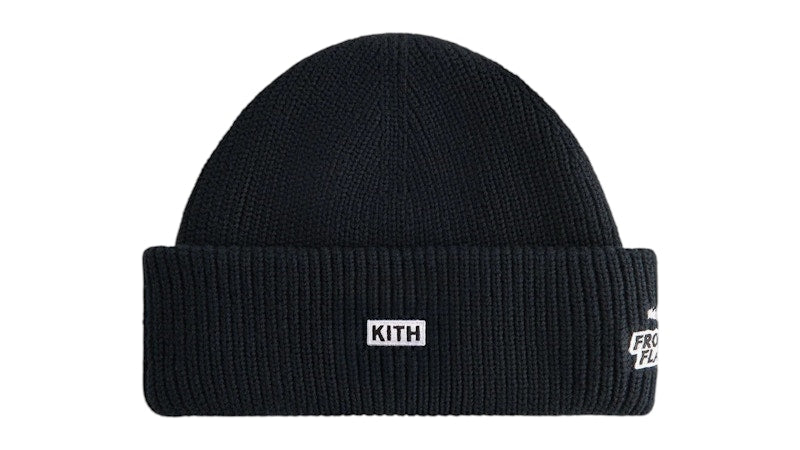 Kith Treats Kellogg’s Frosted Flakes Cereal Tony the Tiger Mia Beanie Black