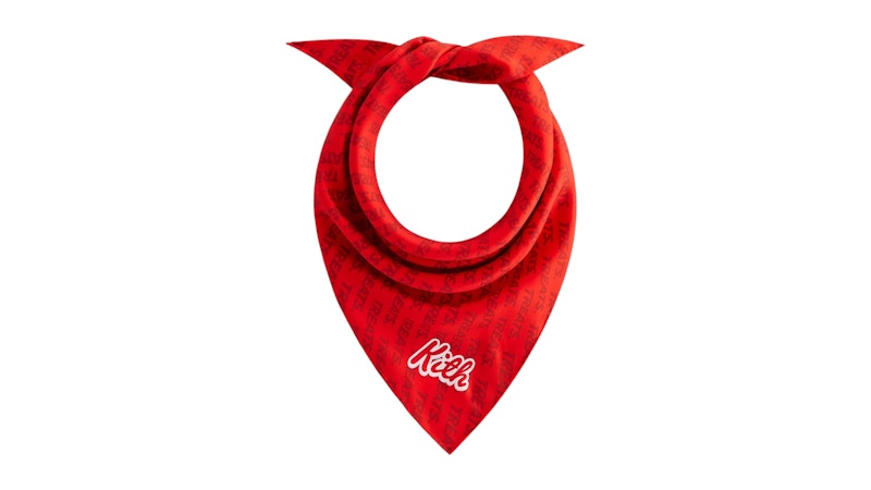 Kith Treats Kellogg’s Frosted Flakes Cereal Tony the Tiger Printed Bandana Candy Apple