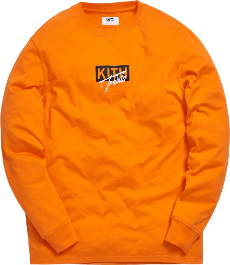 Kith Treats Kith or Treat LS Tee Neon Orange
