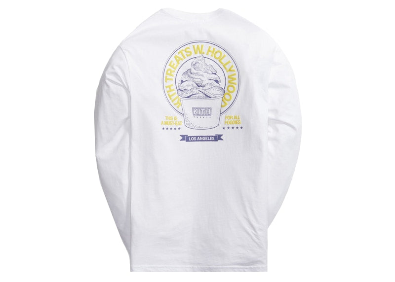 Kith Treats Los Angeles Academy L/S Tee White