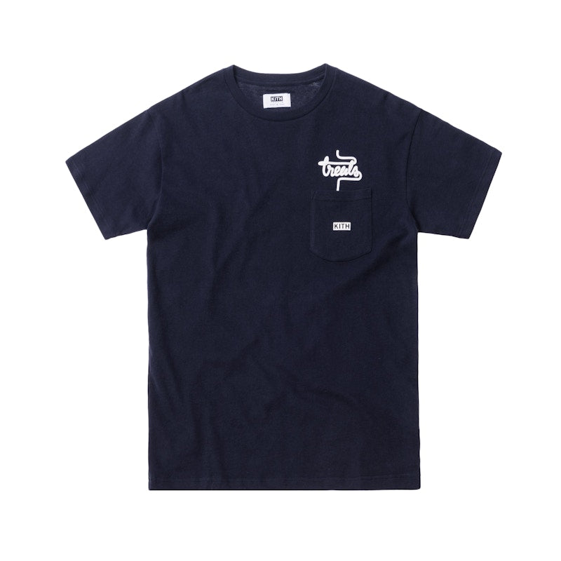Kith Treats Milkshake Special Pocket Tee Navy