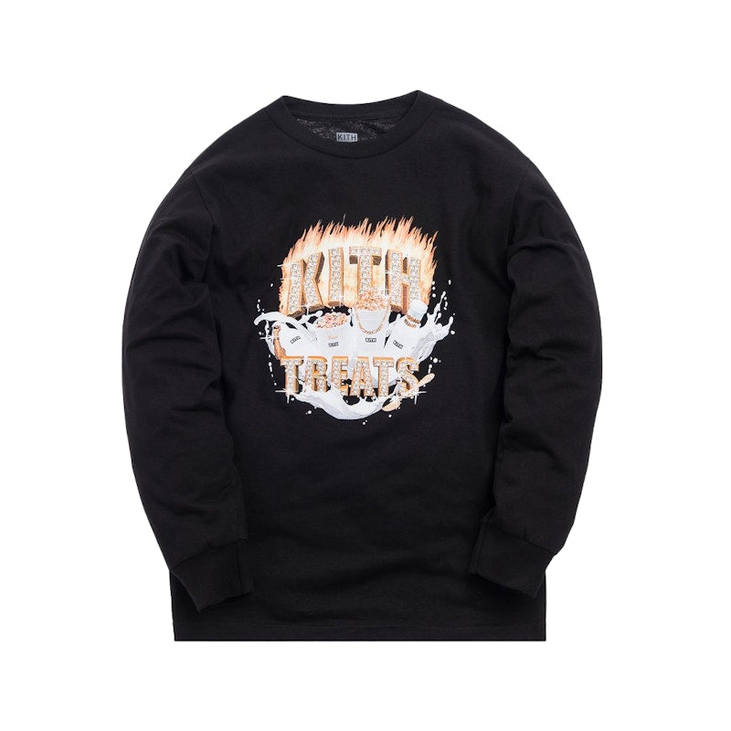 Kith Treats Milktape L/S Tee Black