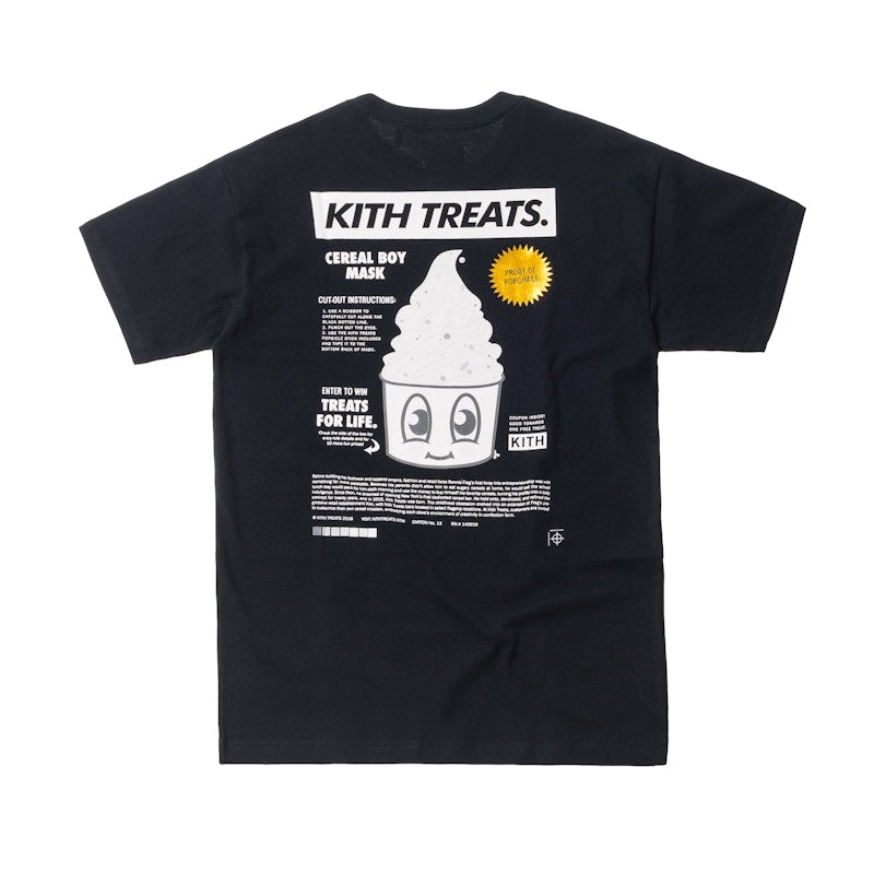 Kith Treats Proof Of Purchase Tee Black