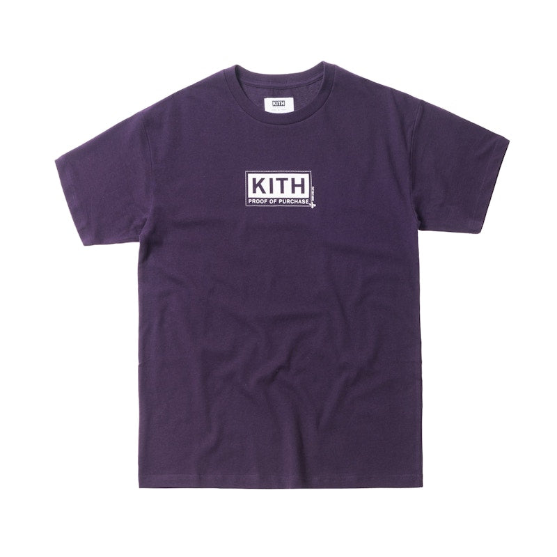 Kith Treats Proof Of Purchase Tee Purple