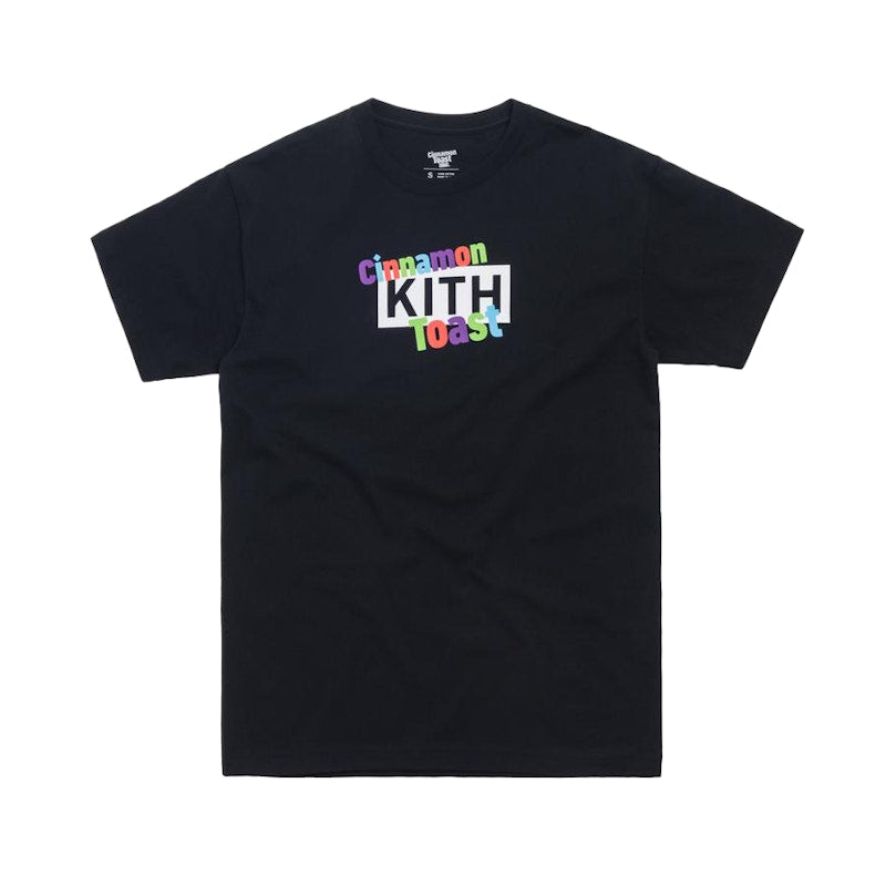 Kith Treats x Cinnamon Toast Crunch Classic Logo Tee Black