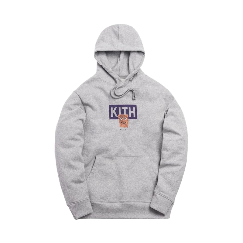Kith Treats x Cinnamon Toast Crunch Hoodie Light Heather Grey
