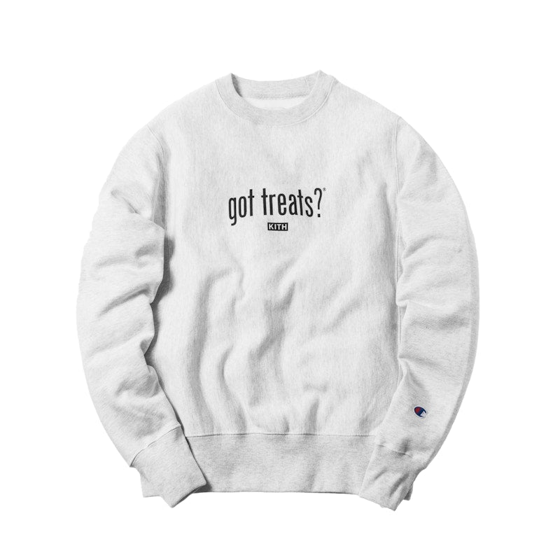 Kith Treats x Got Milk Got Treats Crewneck Sweatshirt Heather Grey
