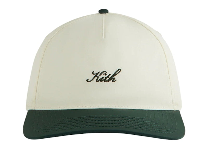 Kith Two Tone Wrinkle Nylon Bay Low Pinch Crown Cap Stadium