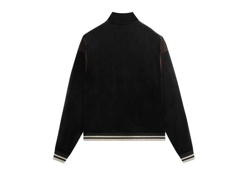 Kith Velvet Rui Track Jacket Black