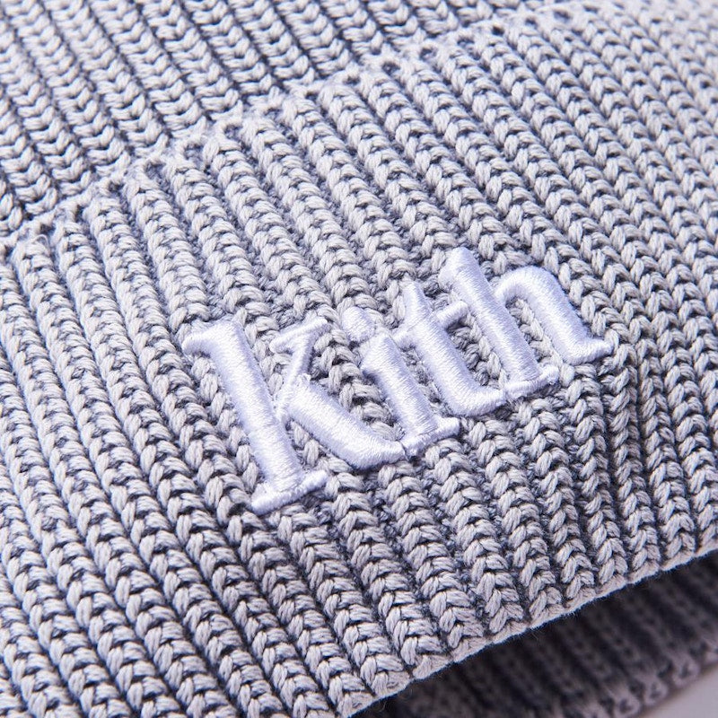 Kith Washed Beanie Cement