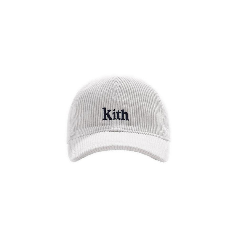 Kith Washed Cord BG Cap White
