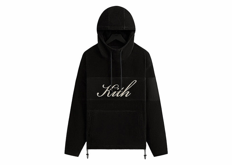 Kith Washed Corduroy Caden Hoodie Carbon