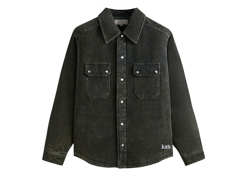 Kith Washed Corduroy Puffed Rowan Jacket Machine