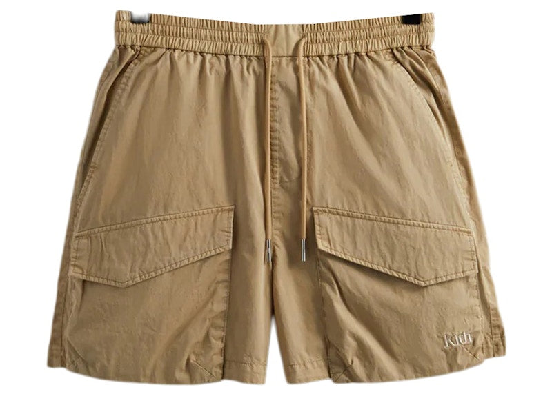 Kith Washed Cotton Boreum Cargo Pocket Short Canvas