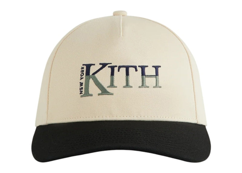 Kith Washed Twill Bay Low Pinch Crown Cap Sandrift