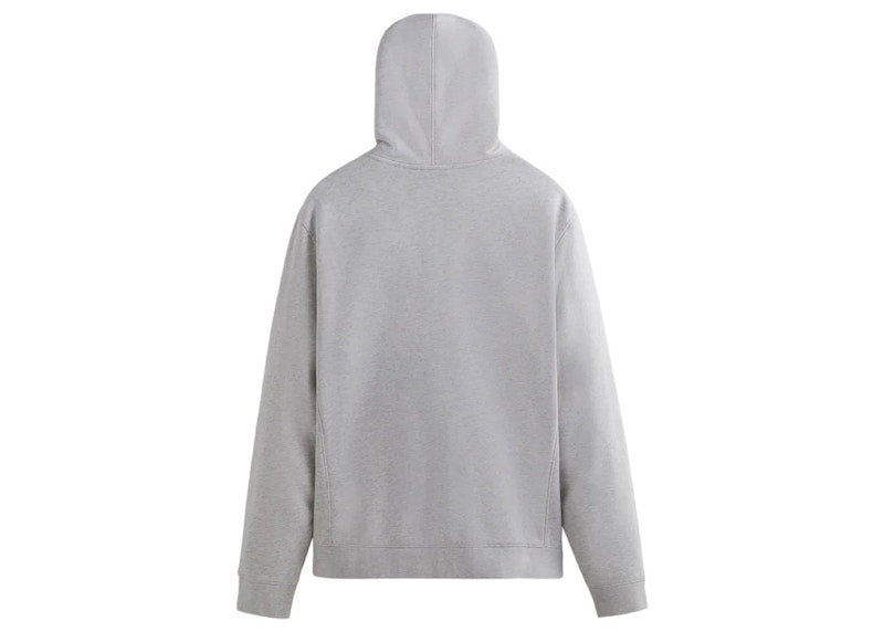 Kith Williams V Zip Up Hoodie (FW22) Light Heather Grey