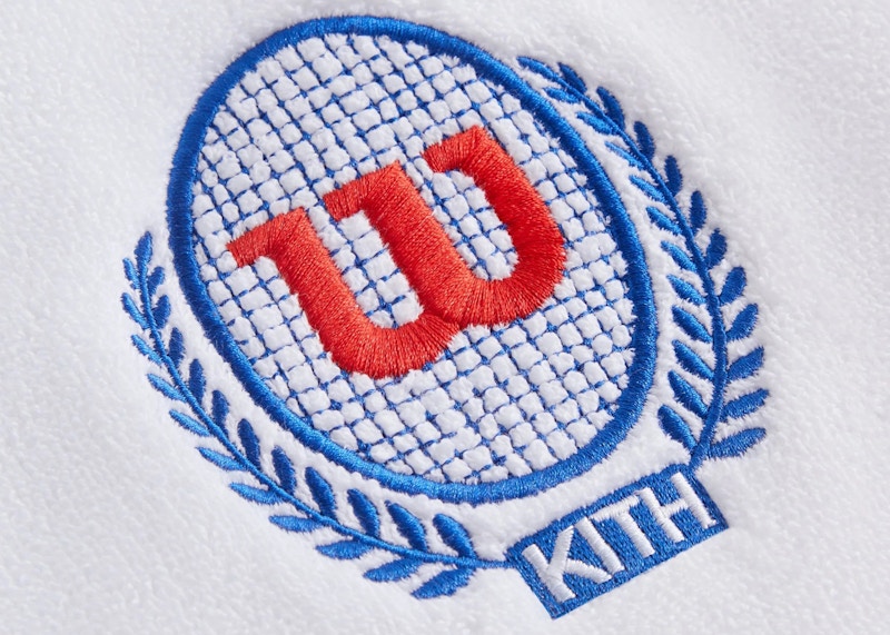 Kith Wilson Crest Sweat Towel White