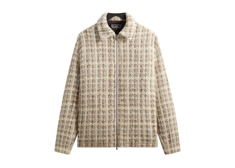 Kith Windowpane Tweed Coaches Jacket Hallow