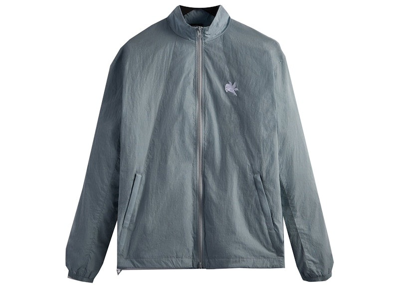 Kith Windsor Panelled Track Jacket Light Indigo Blue