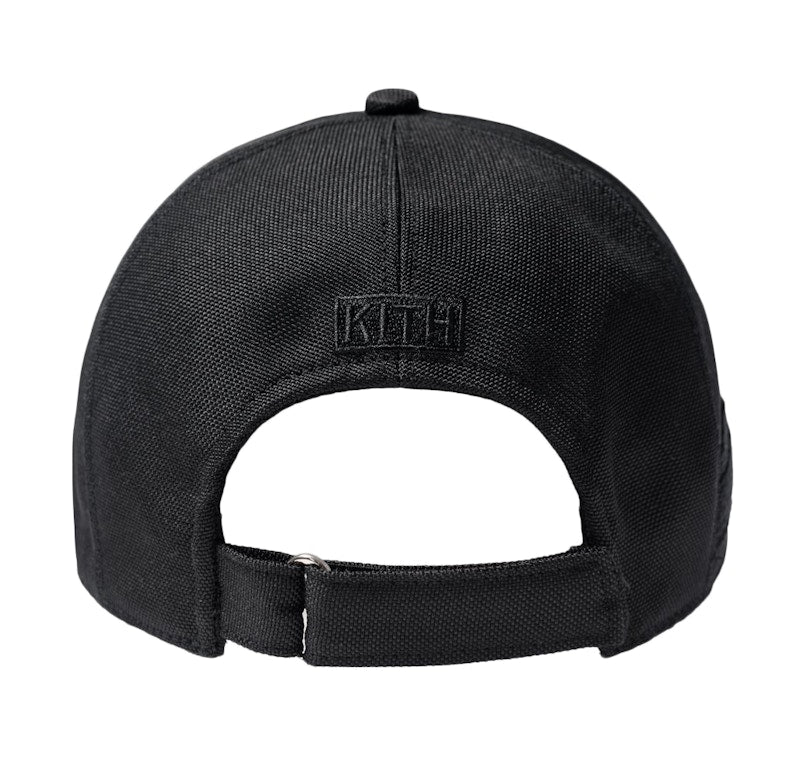 Kith Wing Stripe Cap Black