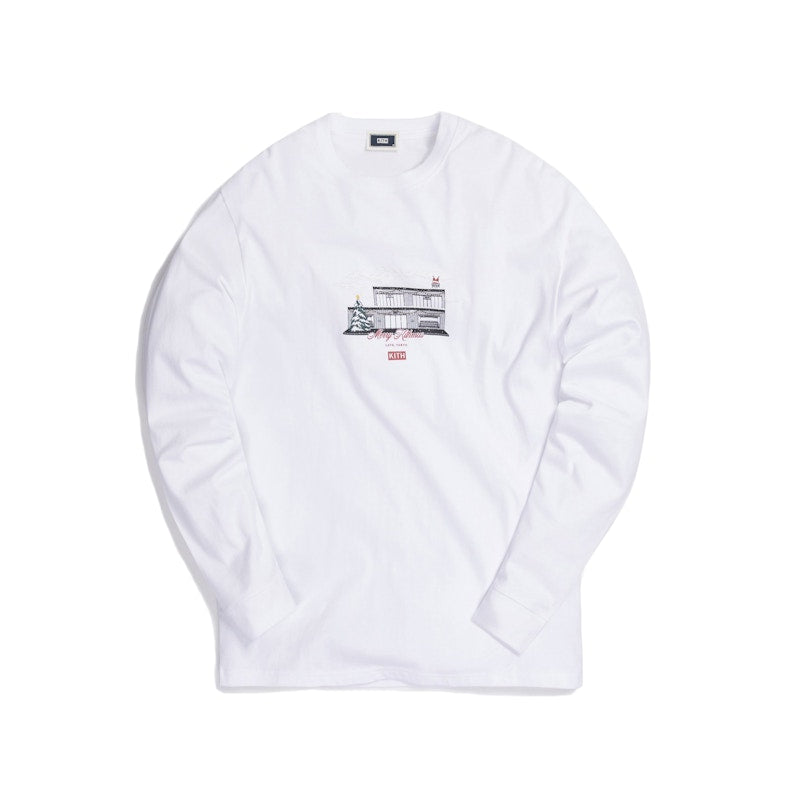Kith Winter City Tokyo L/S Tee White