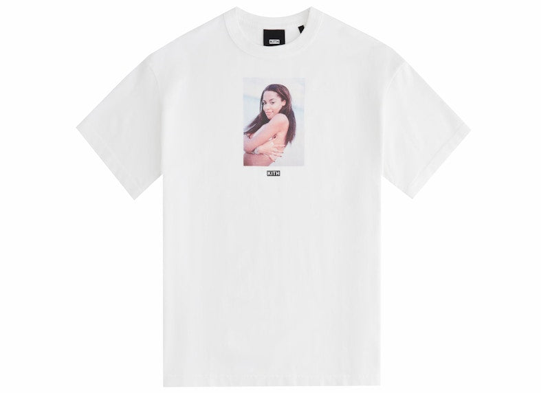 Kith Women Aaliyah Rock The Boat Mott Tee White