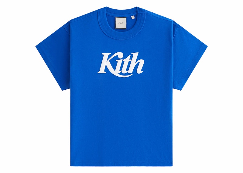 Kith Women Swash Logo Mulberry Vintage Tee Laguna