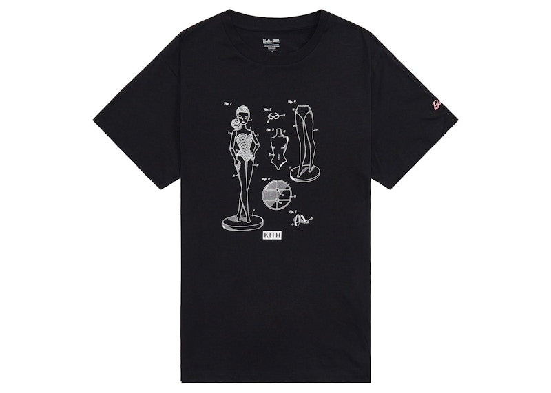 Kith Women for Barbie Mott Tee Black