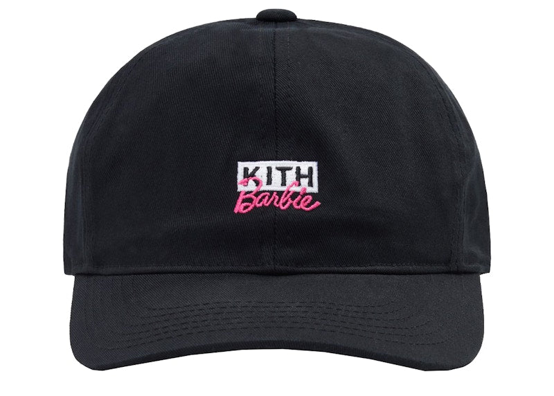 Kith Women for Barbie Overlap Logo Hat Black