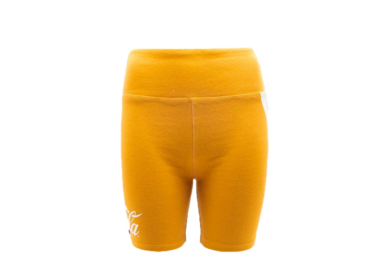 Kith Women x Coca-Cola Biker Shorts Yellow