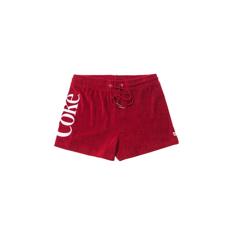 Kith Women x Coca Cola Terry Short Red