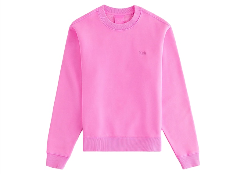 Kith Women's Asher Crewneck Ultra Pink
